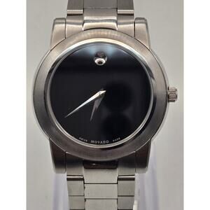 Movado Museum Classic Men's Stainless Steel Watch 84 E4 1893
